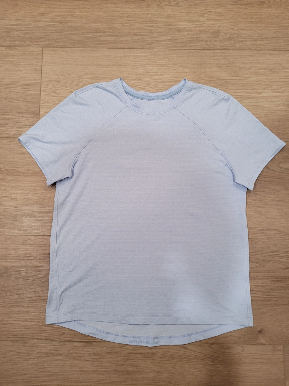 Light Blue Performance Crew Neck Shirt